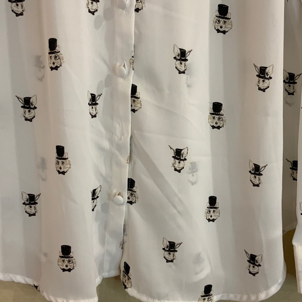 Torrid Madison Blouse Featuring “Dapper Animals” - Picture 3 of 8